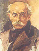 an old, balding man