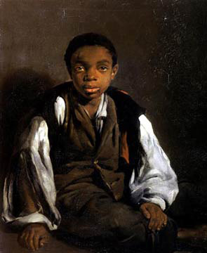 a young African American boy